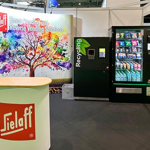 Sielaff UK exhibition stand at the Recycling Expo in London