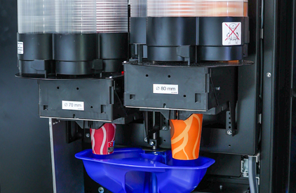 BAM cup Dispenser mechanism